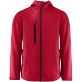 Printer Hiker Shell Jas Heren Rood maat XL heren