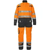 Hydrowear Missouri Multinorm Overal Fluor Oranje/Zwart maat 3XL heren