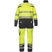Hydrowear Marsberg Multinorm Overal Fluor Geel/Zwart maat 4XL heren