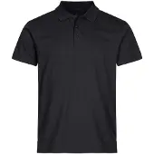 Clique T-shirt met korte mouwen en kraag