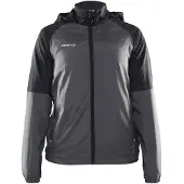 Craft Core Unify Wind Jacket Dames Granite/Black maat M dames