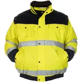 Hydrowear Luik Pilotjack Geel/Marineblauw maat XXL heren