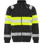 Fristads High Vis Sweatjack Klasse 1 7531 Gkc | Maat: L