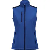 Printer Prime Softshell Bodywarmer Dames Kobalt/Marine maat XS dames