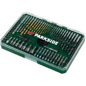Parkside - Boor-, bit- en dopsleutelset - 100 delig