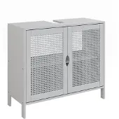 Vicco Liora Wastafelonderkast – 68 x 60 cm met 2 deuren Wit