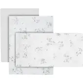 cambrass Merlo 60x120x1 Cm Crib Fitted Sheet 3 Units Beige Kinderen