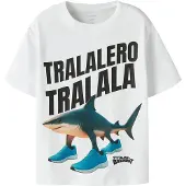 Name it Shirt 'NKMARMI BRAINR' lichtblauw / smaragd / zwart / wit