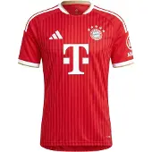 Adidas Tricot 'FC Bayern München 26/27' camel / rood / donkerrood / wit