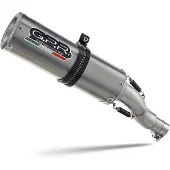 Gpr Exclusive M3 Titanium Natural Honda Nx500 24-26 Gehomologeerde Slip On Uitlaatdemper