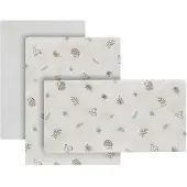 cambrass Calma 70x140x1 Cm Crib Fitted Sheet 3 Units Beige Kinderen