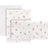 cambrass Calma 35x80x1 Cm Moises Fitted Sheet 3 Units Beige Kinderen