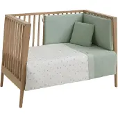 cambrass Ardi 100x140x3 Cm Crib Duvet Cover 2 Units Groen Kinderen