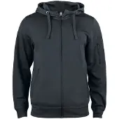 Clique Basic Active Hoody Full Zip Heren Zwart maat S heren