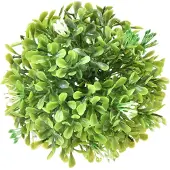 Viana Mini buxusbol met bloemendoosbol groen Ø10cm