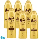 Magno Gold Douchegel – 6 x 600ml – Luxe Geurbeleving – Douchegel Voordeelverpakking