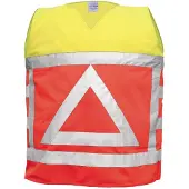 Oxxa Amelia 0125 verkeersregelaarsvest fluo oranje/fluo geel maat M/L