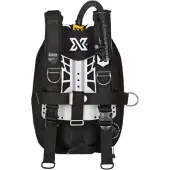 Xdeep Zen Deluxe Aluminium Backplate Xl Weight Pockets Wing Zwart L