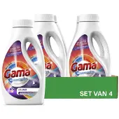 GA.MA 4x Vloeibaar Wasmiddel Colour 21 Wasbeurten 945 Ml