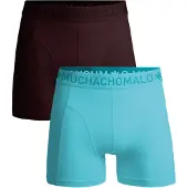 Muchachomalo Men 2-pack boxer shorts solid
