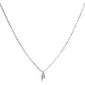 Luxenter Ketting 'Alphabet' wit