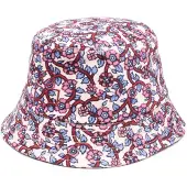 Isabel Marant Étoile Haley bucket hat met bloemenprint en logo