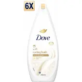 Dove 6x - Douchegel - Soft Caring Bath - 720ml