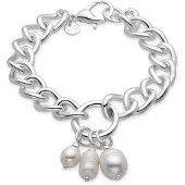 Luxenter armband afgewerkt in rhodium - Invak