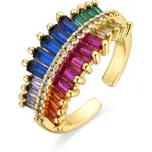Luxenter ring 18k goud afwerking - Osere