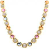 Luxenter Ketting 'Mantis' gemengde kleuren