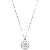 Luxenter Ketting 'Alphabet' wit