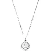 Luxenter Ketting 'Alphabet' wit