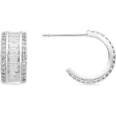 Luxenter Oorbellen 'Squil' zilver