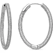Luxenter Oorbellen 'Libub' zilver