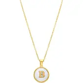 Luxenter Ketting 'Alphabet' wit