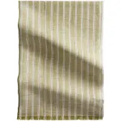 Marc O'Polo Sjaal lichtgroen / wit