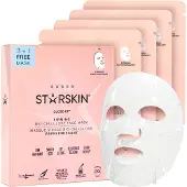 STARSKIN Close-Up 4x40g, Kokos Bio-Cellulose Verstevigende Gezichtsmasker voor Elke Huidtype