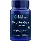 Life Extension Two-per-Day Multivitamine (120 capsules) -