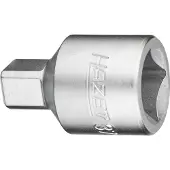 Hazet Carter-dopsleutelbit 3702-1 · 1/2 inch (12,5 mm) vierkant hol · Binnen-vierkant-profiel · SW 10 mm