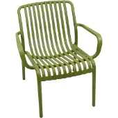 Vita Porto loungestoel groen