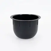 Vita bloempot Standy 2 zwart