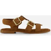 Linea Zeta Sandalen bruin Suède Maat 39