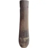 Ptmd Jamez Natural Palm Wood Pot Round XL