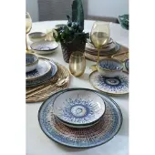 Keramika Serviesset - Hydra - 24 delig - 6 persoons - Stoneware