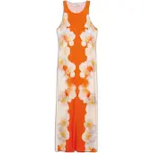 Desigual Jurk geel / oranje / wit