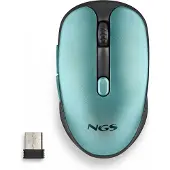 NGS Evo roestijs (Draadloze), Muis, Blauw
