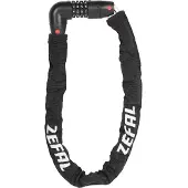 Zéfal BICYCLE ANTIVOL COMBINATIE Ketting M12 CODE DIAM 8mm L0.80M ZWART