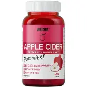 Weider – Appelazijn Gummies, 50 stuks