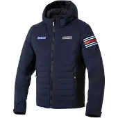 Sparco Martini Racing Winterjas Martini Racing Jas - Zwart — Marineblauw — XXXL