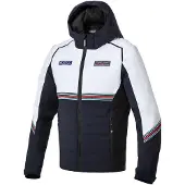 Sparco Martini Racing Winterjas Martini Racing Jas - Zwart — Wit — XXL